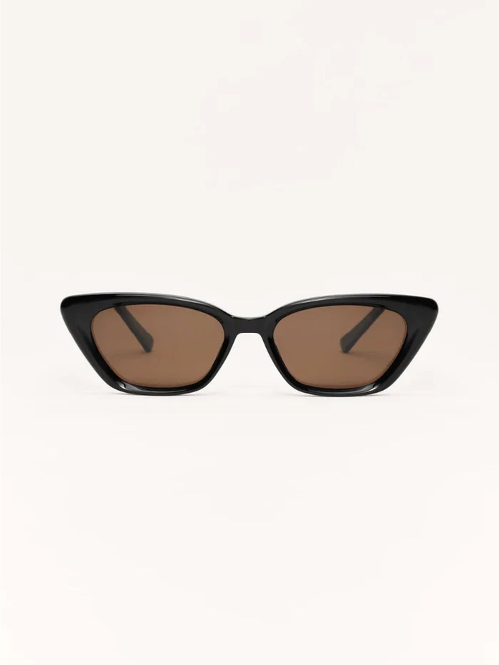 Z SUPPLY - STAYCATION POLARIZED SUNGLASSES POLISHED BLACK BROWN NWT
